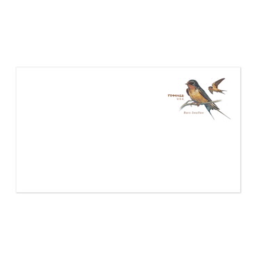 Barn Swallow Forever #6 3/4 Regular Stamped Envelopes (PSA)