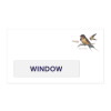 Barn Swallow Forever #6 3/4 Window Stamped Envelopes (WAG)
