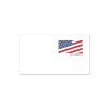 Diagonal U.S. Flag Stamped Envelope #6-3/4 Stamped Envelopes (WAG)