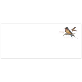 Barn Swallow Forever #10 Regular Stamped Envelopes (PSA)
