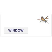 Barn Swallow Forever #10 Window Stamped Envelopes (WAG) image