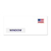 U.S. Flag Forever #9 Window Stamped Security Envelopes (PSA)