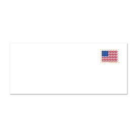 U.S. Flag Forever #10 Regular Stamped Envelopes (PSA)