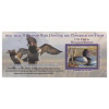 Migratory Bird 2021-2022 Federal Duck Stamp Souvenir Sheet