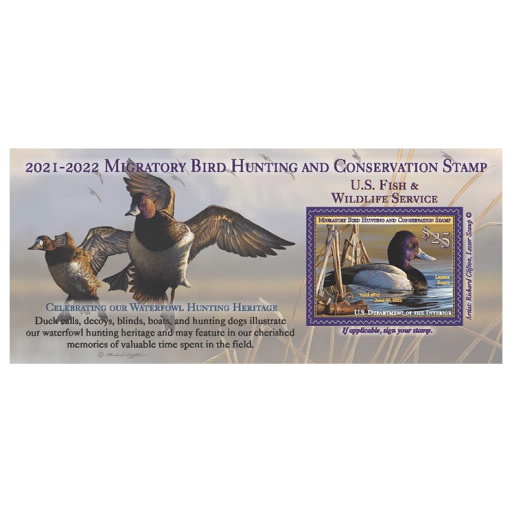 Migratory Bird 2021-2022 Federal Duck Stamp Souvenir Sheet