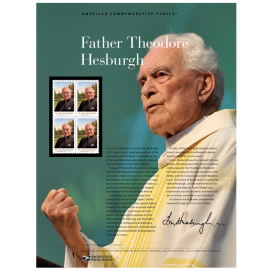 Father Theodore Hesburgh American Commemorative Panel®