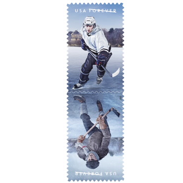 the history of hockey stamp usps com