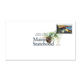 Maine Statehood Digital Color Postmark