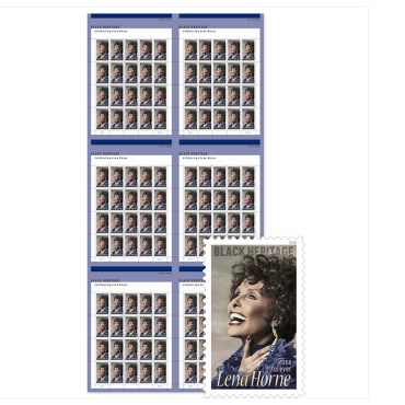 lena horne press sheet with die cuts usps com usps press sheets