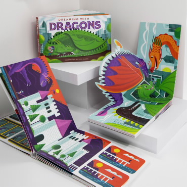 Dragons Pop-Up Book