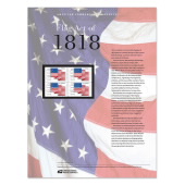 Flag Act of 1818 American Commemorative Panel image