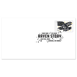 Raven Story First Day Cover