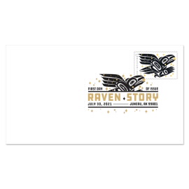 Raven Story Digital Color Postmark