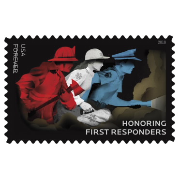 honoring first responders stamp usps com