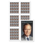 George H.W. Bush Press Sheet image
