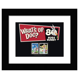 Bugs Bunny 80th Anniversary Framed Stamps