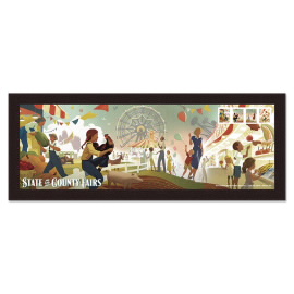 State and County Fairs Framed Stamps