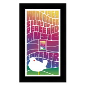 Woodstock Framed Stamp Art image