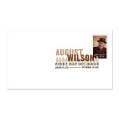 August Wilson Digital Color Postmark image
