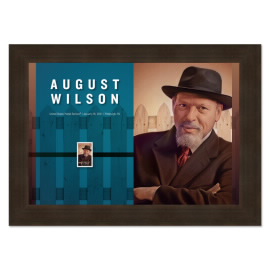 August Wilson Framed Stamp
