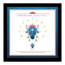 Lunar New Year: Year of the Ox Framed Stamp