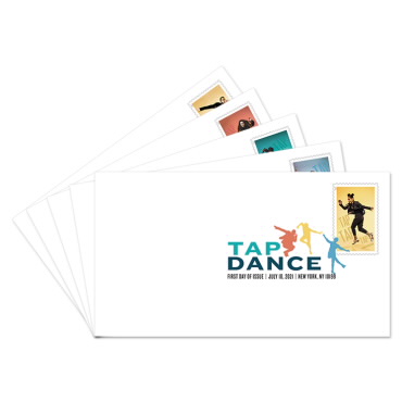 Tap Dance Digital Color Postmark