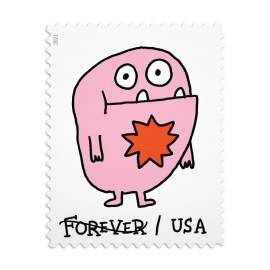 Message Monsters Stamps