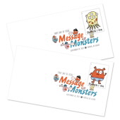 Message Monsters Digital Color Postmark image
