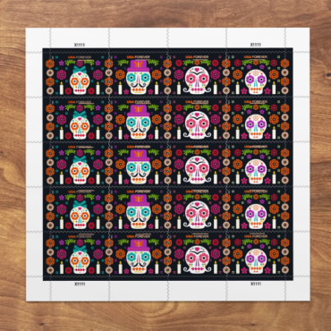 USPS Stamps - Day of The Dead - Sheet of 20