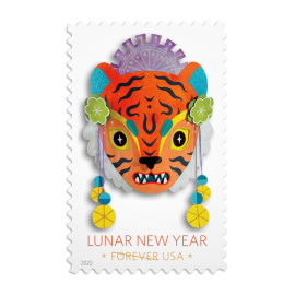 Lunar New Year: Year of the Tiger Stamps