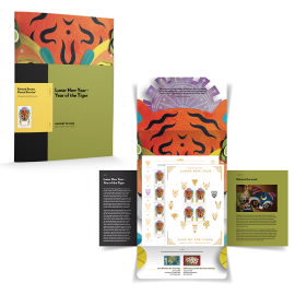 Lunar New Year: Year of the Tiger Stamp Portfolio