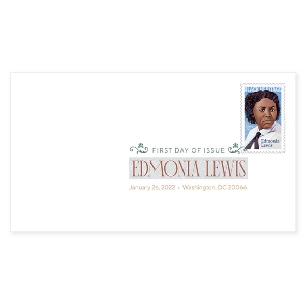 Edmonia Lewis Digital Color Postmark