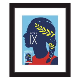 Title IX Framed Stamps - Runner