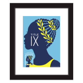 Title IX Framed Stamp, Gymnast image