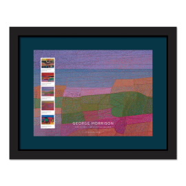 George Morrison Framed Stamps - Lake Superior Landscape