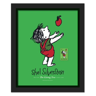 Shel Silverstein Framed Stamp