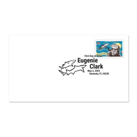 Eugenie Clark First Day Cover