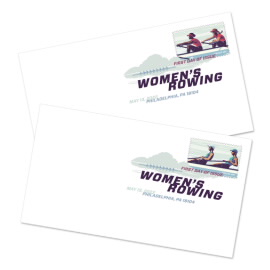 Women's Rowing Digital Color Postmark