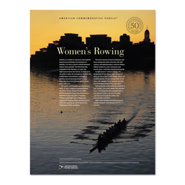 Women's Rowing American Commemorative Panel®