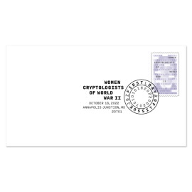 Women Cryptologists of World War II First Day Cover