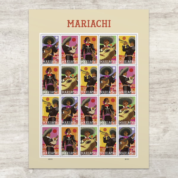 Mariachi Stamp