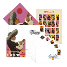 Mariachi Stamp Ceremony Memento