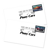 Pony Cars First Day Cover image