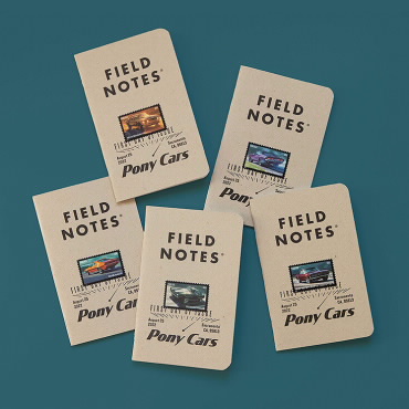 Pony Cars Field Notes® Notebooks