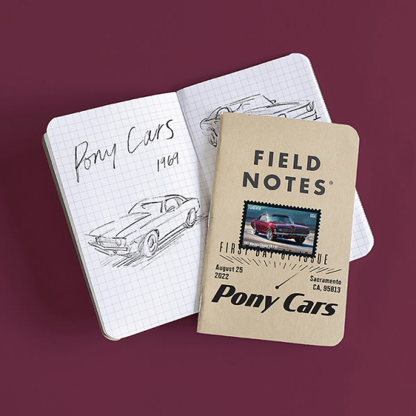 Pony Cars Field Notes® Notebooks