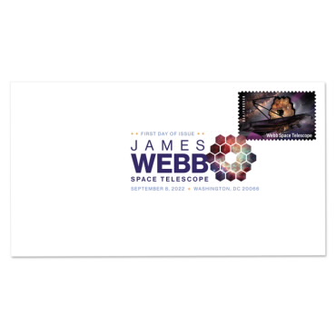 James Webb Space Telescope Digital Color Postmark