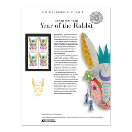 Lunar New Year: Year of the Rabbit American Commemorative Panel