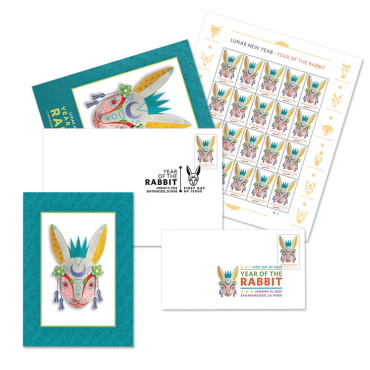 Lunar New Year: Year of the Rabbit Stamp Ceremony Memento