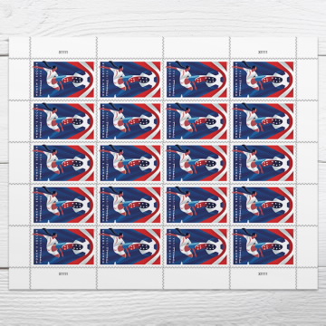 Women's Soccer Stamps