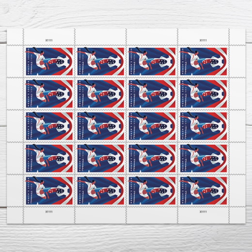 Women's Soccer Stamps